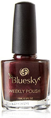 

Blue Sky One Week Number 41 7 Day Air Dry Nail Polish Rock Royalty Red