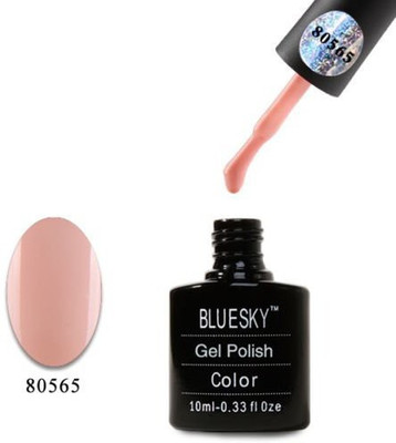 Blue Sky Uv Led Gel Soak Off Nail Polish Number 80565 Rose Nude Peach