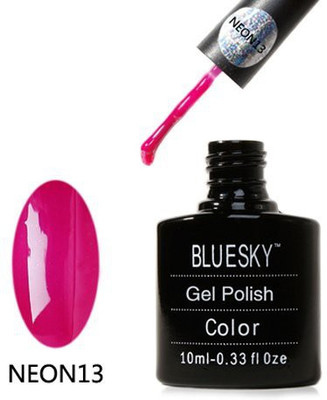 

Blue Sky N13 Range Soak Off Gel Nail Polish Blackcurrant Neon Pink