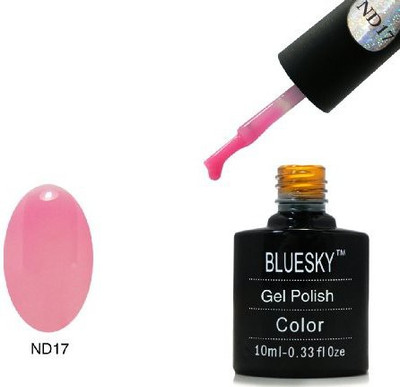

Blue Sky Nude Range Uv Soak Off Gel Nail Polish Number Nd17 Pink