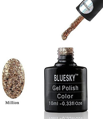 

Blue Sky Limited Edition Million UvLed Soak Off Gel Polish Gold