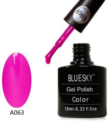 

Blue Sky Uv Soak Off Nail Polish Gel New A Range A63 Pink