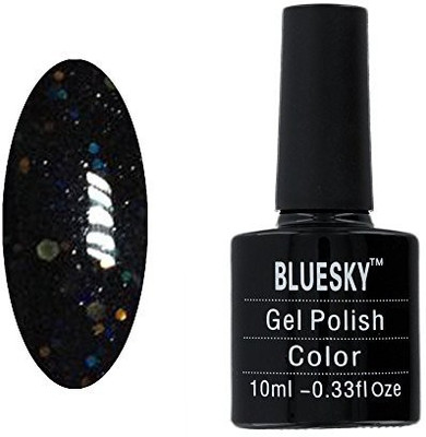 

Blue Sky Gel Polish Diamond Glitter Black