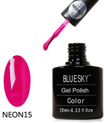 

Blue Sky N15 Range Soak Off Gel Nail Polish Tropical Magenta Neon Pink
