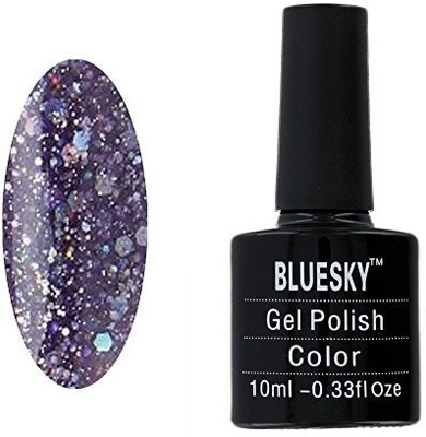 

Blue Sky Gel Polish Uv Led Gel Soak Off Nail Polish Amethyst Purple Diamond Glitter Blue