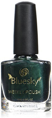 

Blue Sky One Week Number 47 7 Day Air Dry Nail Polish Serene Green Green