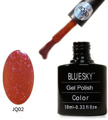 Blue Sky Jq Range Jq02 Uv Soak Off Gel Nail Polish Brown