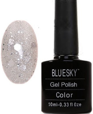 

Blue Sky Uv Led Gel Soak Off Nail Polish Autumn Crystal Silver