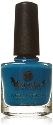 

Blue Sky One Week Number 74 7 Day Air Dry Nail Polish Teal Tension Blue