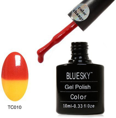 

Blue Sky Colour Change Range Uv Soak Off Gel Nail Polish Number Tc10 Multicolor
