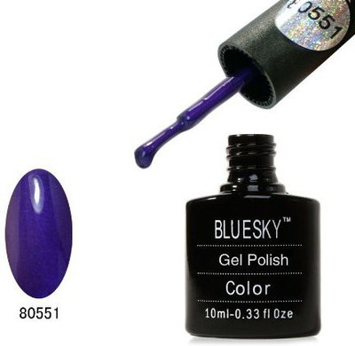 

Blue Sky 40551 Uv Soak Off Gel Purple Grapevine Blue
