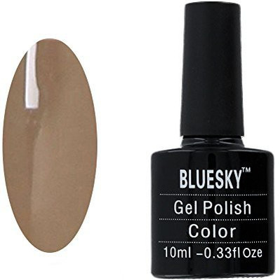 

Blue Sky Shellac Nails By Bluesky Bluesky Caramel Grey Gel Polish Gel Brown
