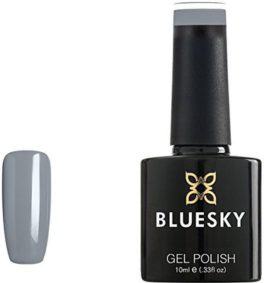 

Blue Sky Limited Edition Qxg 546 UvLed Soak Off Gel Nail Polish Medium Grey Grey