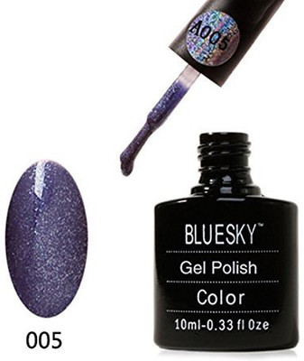 

Blue Sky A005 Aaaa Range Soak Off Gel Nail Polish Raindrops Purple