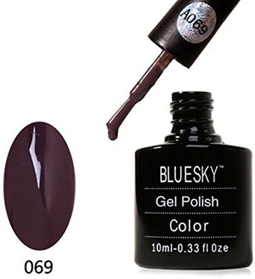 

Blue Sky A069 Aaaa Range Soak Off Gel Nail Polish GreyBluePurple Purple