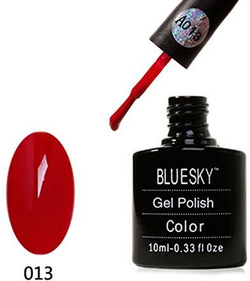 

Blue Sky A013 Aaaa Range Soak Off Gel Nail Polish Dark Red Red