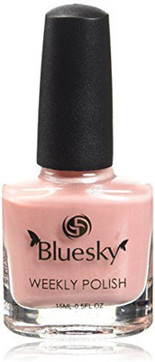 

Blue Sky One Week Number 18 Air Dry Nail Polish Grapefruit Sparkle Pink