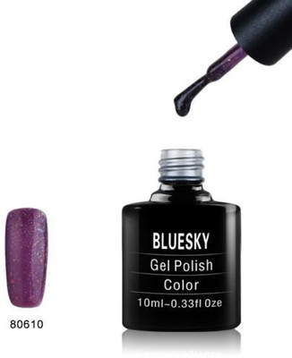 

Blue Sky Aurora Collection 80610 Uv Led Gel Soak Off Nail Polish Nordic Lights Purple