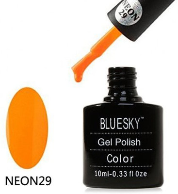 

Blue Sky N29 Range Soak Off Gel Nail Polish Satsuma Summer Neon Orange