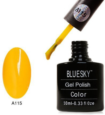 

Blue Sky New A Range A115 Uv Soak Off Nail Polish Gel Yellow
