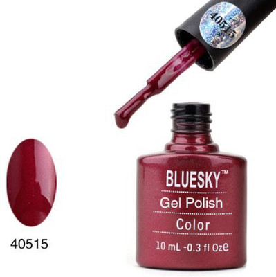 

Blue Sky 40515 Nail Polish Gel Uv Soak Off Masqeurade Red
