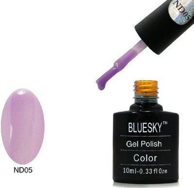 

Blue Sky Nude Range Uv Soak Off Gel Nail Polish Number Nd05 Purple