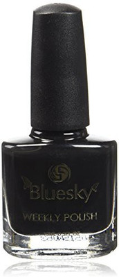 

Blue Sky One Week Number 05 Air Dry Nail Polish Black Pool Black