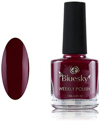 

Blue Sky One Week Number 53 7 Day Air Dry Nail Polish Tinted Love Red