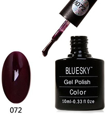 

Blue Sky A072 Aaaa Range Soak Off Gel Nail Polish Dark Purple Purple