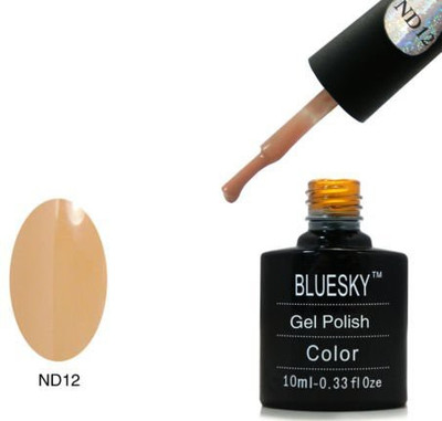 

Blue Sky 14 Day Wear Soak Off Uv Nail Gel Polish Number 12 Nude Nude