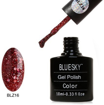 Blue Sky UvLed Gel Nail Polish Number Blz16 Red