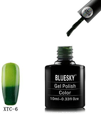 

Blue Sky New Colour Change Seriestc 06 UvLed Soak Off Gel Polish Green