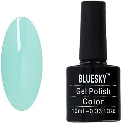 

Blue Sky Mental Mint Gel Polish Blue