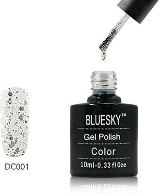

Blue Sky Dence Range Dc 01 UvLed Soak Off Nail Gel Polish Silver