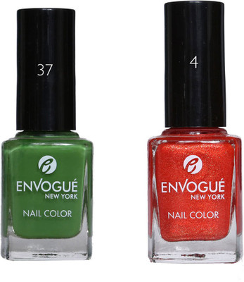 

EnVogue Premium Nail Paint Multicolor(Pack of 2)