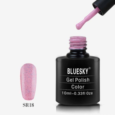 

Blue Sky Granulated Sr 18 UvLed Soak Off Gel Manicure Nail Polish Pink
