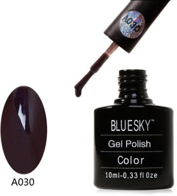 

Blue Sky UvLed Gel Nail Polish Number A030 Black