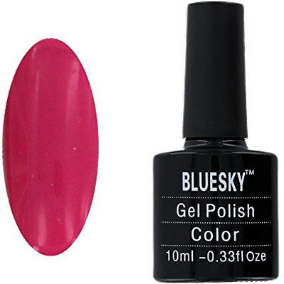 

Blue Sky Gel Polish Uv Hot Pop Pink 40519 Soak Off Nail Polish Pink