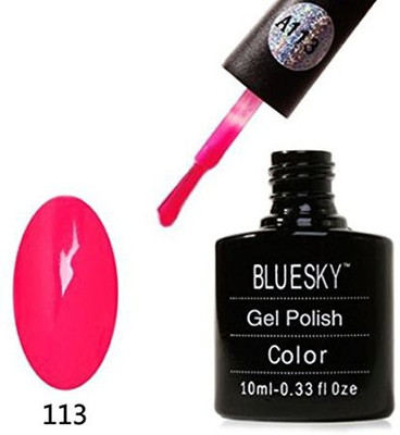 

Blue Sky A113 Aaaa Range Soak Off Gel Nail Polish Shocking Pink Pink