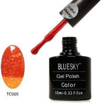 

Blue Sky 025 Summer Glow Colour Changing Chameleon UvLed Gel Polish Shimmer Multicolor