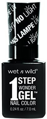 

Wet n Wild Power Outage 1�Step Wonder Colour For Nails Nail Colour Gel� Black