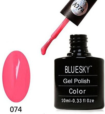 

Blue Sky A074 Range Aaaa Soak Off Gel Nail Polish Neon PinkCoral Pink