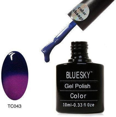 

Blue Sky Colour Changing Gel Nail Polish Moonshine Multicolor
