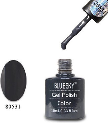 

Blue Sky UvLed Gel Nail Polish Asphalt Black