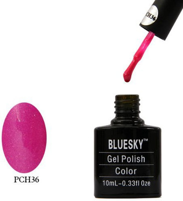 

Blue Sky Number Pch36 UvLed Soak Off Gel Nail Polish Hot Pink Sparkle Pink