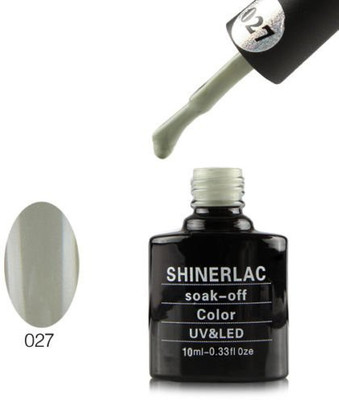 

Blue Sky Sh027 Shinerlac UvLed Gel Nail Polish Bottle� Grey