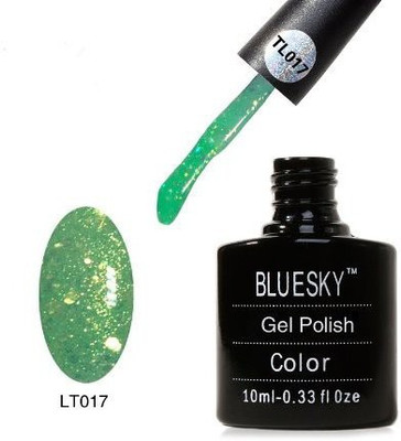 

Blue Sky New Lt Range Lt17 Uv Soak Off Nail Polish Gel Green