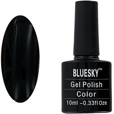 

Blue Sky Gel Nail Polish Black Pool Black