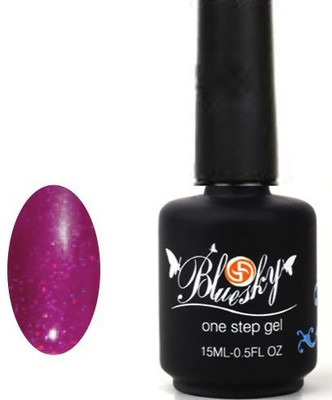 

Blue Sky UvLed One Step Gel Nail Polish Pink Sparkle Pink