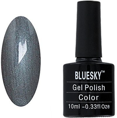 

Blue Sky Shellac Nails By Bluesky Bluesky Steel Grey Gel Polish Gel Grey